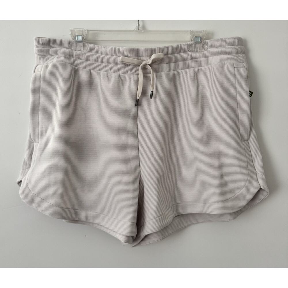 Avia Womens Ottoman Lounge Shorts Khaki Safari Multisize NWT